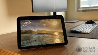 Review  Echo Show 8 2021 um upgrade muito pequeno [upl. by Pomfrey511]