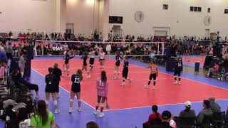 2023 Lakeshore Volleyfest  Court 1515 Premier NorthShore 15 Lionfish vs Inside Out 15MizunoPurple [upl. by Adnoyek]