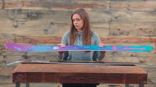 2018 Nordica Santa Ana 93 Skis  Womens  Review  TheHousecom [upl. by Ainivad]