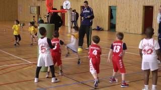 Tournoi U7 de Thononles Bains 25 mars 2017 match 4 [upl. by Lleral]