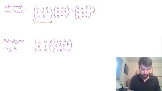 Lec 04MatricesElementary TransformationIdentity Matrix Using Row Elementary TransformationPart 1 [upl. by Amle]