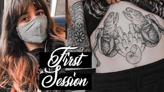 I got my stomach tattooed  Vlog 76 [upl. by Ytram]