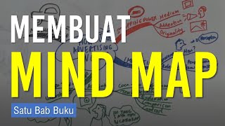 CARA MEMBUAT MIND MAP UNTUK MERANGKUM SATU BAB BUKU TEKS PELAJARAN KULIAH [upl. by Thetis]