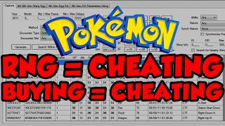 HUGE POKEMON NEWS POKEMON COMPANY CONFIRMS RNG MANIPULATION AND BUYING POKEMON IS CHEATING [upl. by Anson480]