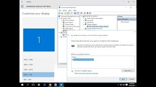 Easily Install Display Driver for your LaptopPC Windows 10817 [upl. by Huber]