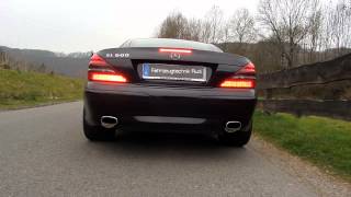 Mercedes Benz SL 600 V12 Sound Exhaust [upl. by Eneloj261]