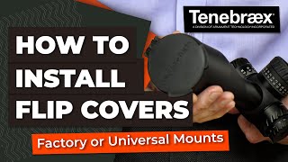 How To Install Your Flip Covers  Tactical Tough™  Tenebraex® [upl. by Kcirdled]