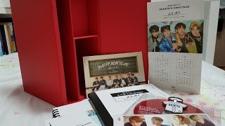 unboxing bts seasons greetings 2017 [upl. by Peih]