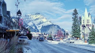 Discover BANFF in Winter  Canadian Winter in Rocky Mountains [upl. by Alina]