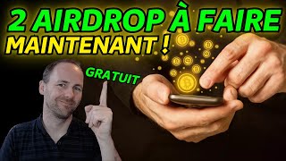 2 AIRDROP CRYPTO Ã€ FAIRE  CHUTE MARCHÃ‰ NFT  TELEGRAM EN FEU  ACTU [upl. by Annawik183]