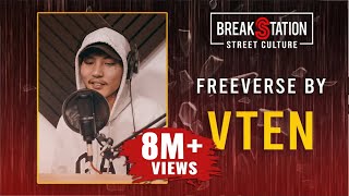 VTEN  Galli Sadak Freeverse  Nepali Rap  BreakStation  Beat by Young Metro [upl. by Hiroshi]