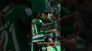 PEDRO GONÇALVES SCORES Sporting CP vs Sevilla  PreSeason Friendly [upl. by Hewe]