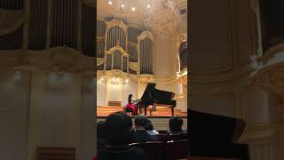 Chopin Walzer L‘adieu  Luovi Wu 7 3 Platz Steinway Wettbewerb 2022 [upl. by Enalda]