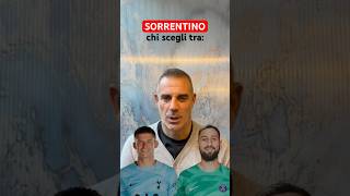 Chi scegli tra con Stefano Sorrentino ex portiere serie a shorts [upl. by Oflodur]