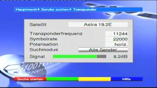 Videoanleitung zum Empfang von ORF SPORT  via Satellit [upl. by Anuahc]