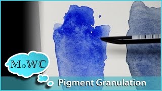 Understanding Granulating or Sedimentary Watercolor Pigments [upl. by Edniya968]