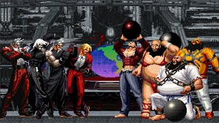 The King of Fighters MUGEN  Rugal Bernstein vs Chang Koehan [upl. by Gilmour]