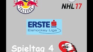 Lets Play NHL 17 ■ EBEL SaisonModus 4 ■ EC Red Bull Salzburg  HC Orli Znojmo [upl. by Narrat]