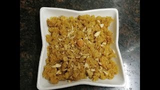 HEALTHY AND SUGARFREE MOONG DAL HALWA RECIPE [upl. by Eenad400]