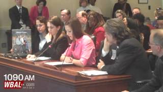 Megan McComas Testifies on Cyberbullying [upl. by Sairu]