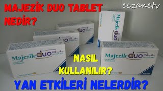 Majezik Duo Tablet Nedir Majezik Duo Tabletin Yan Etkileri Nelerdir Majezik Duo Nasıl Kullanılır [upl. by Forester]