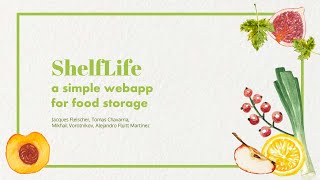 ShelfLife  A Pantry Webapp by SpoilNoMoreco [upl. by Acirre712]