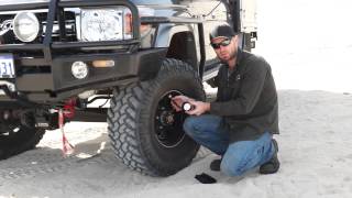 How to use a Tyre Deflator 4x4 Off Road Rapid Tire Deflator [upl. by Ellon]