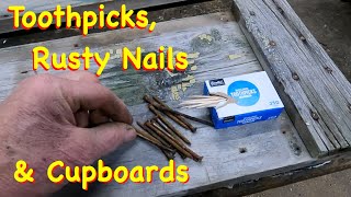 How I Get Old Nails to Hold Again in Old Wood  Engels Coach Shop [upl. by Sral]