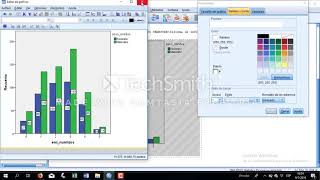 Gráficos seleccionar casos y resúmenes de casos  Spss [upl. by Irmo150]