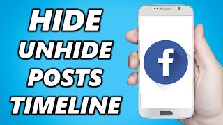 How to HideUnHide Posts from Facebook Timeline [upl. by Collyer]