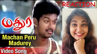 Malayali Reacting to Machan Peru Madurey  Madurey  Vijay  Sonia Agarwal  Vidyasagar [upl. by Eglanteen]