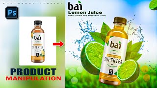 Creative Product Manipulation Photoshop Tutorial [upl. by Yared]