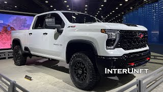 2024 Chevrolet Silverado ZR2 Duramax 66L Turbo Diesel 4WD Heavy Duty Chevy Truck [upl. by Dieball]