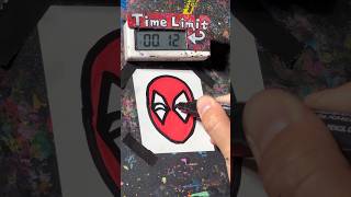 【ASMR】Drawing Deadpool in 40 Sec [upl. by Isma]