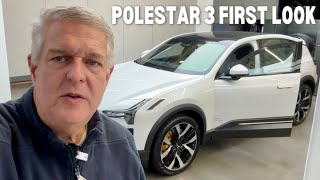 Polestar 3 My First Look At This Exciting New Electric SUV [upl. by Alodi]