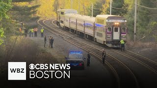 2 people hit and killed by train in Natick [upl. by Sweyn]