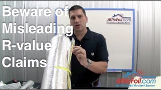 AtticFoil® Compared To eShield Reflectix and Other Bubble Foil Insulation [upl. by Inilam587]