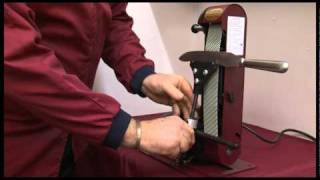 Knife Sharpening jig for the ProEdge from Robert Sorby [upl. by Rajewski66]