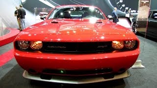 2014 Dodge Challenger SRT8  Exterior and Interior Walkaround  2014 Chicago Auto Show [upl. by Wiltsey]