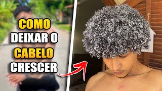 COMO DEIXAR O CABELO CRESCER passo a passo [upl. by Fonda]