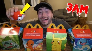 DO NOT ORDER POKEMON HAPPY MEAL FROM MCDONALDS AT 3 AM REAL LIFE POKEMON [upl. by Nahtad]