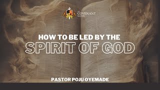 HOW TO BE LED BY THE SPIRIT OF GOD  2ND SERVICE  17TH SEPTEMBER 2023 [upl. by Shien]