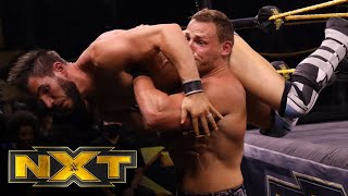 Johnny Gargano wCandice LeRae vs Ridge Holland – SecondChance Match WWE NXT Aug 19 2020 [upl. by Borroff]