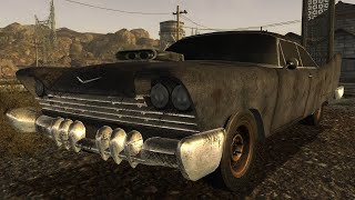 You Can Drive Classic Cars in Fallout New Vegas [upl. by Laehcim]