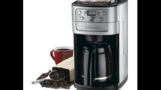 Best Coffee Maker  Cuisinart DGB 700BC  Reviews [upl. by Edas]