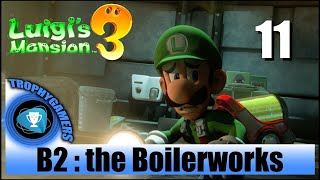 Luigis Mansion 3 – B2  Boilerworks  Video Gameplay Walkthrough [upl. by Ardnasil]