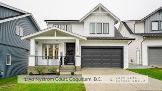 STUNNING Burke Mountain Coquitlam DREAM Home 4K Tour  1450 Nystrom Court  Lapp Real Estate Group [upl. by Ahsinrev]