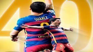 Luis Suárez y sus 40 goles  Pichichi y Bota de Oro [upl. by Nelluc580]