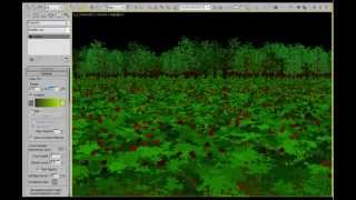 DEMO Using Forest Packs Tint Variations feature [upl. by Aray]