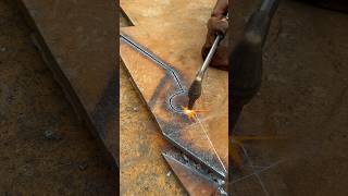 How to make caterpillar wheel Loaded new bucket tacking with welding shorts welding [upl. by Neelyar]